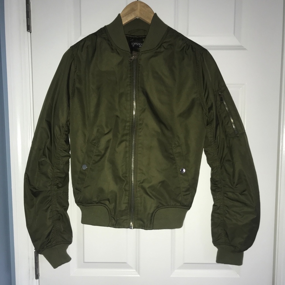 NWOT TopShop Bomber Jacket